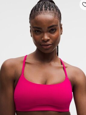 Lululemon Wunder Train Strappy Racer Bra C/D size 8